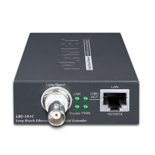 1-Port 10/100TX over Coaxial Long Reach Ethernet Extender
