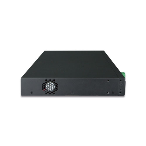 Layer 3 16-Port 100/1000X SFP + 8-Port Gigabit TP/SFP + 4-Port 10G SFP+ Stackable Managed Switch (100~240V AC, 36-75V DC)