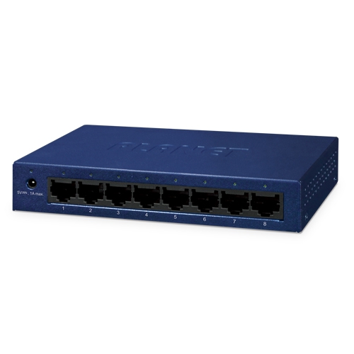 PLANET GSD-803, 8x1G RJ45, неуправляемый коммутатор
