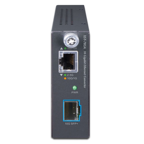 10G медиаконвертер SFP+ > 10/5/2,5/1G/100BASE-T (управляемый) XST-705A — Planet