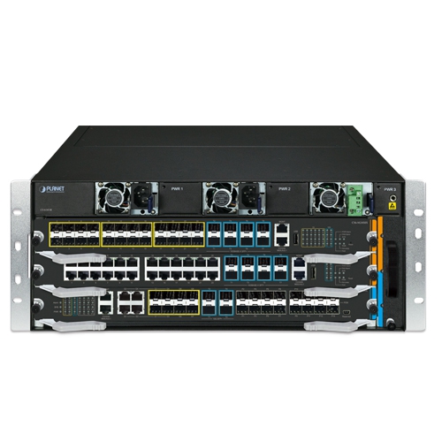 3-slot Layer 3 IPv6/IPv4 Routing Chassis Switch