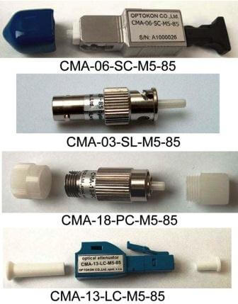 Male-female multimode оптические аттенюаторы для соединения оптических патчкордов