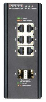 Управляемый коммутатор ECIS4500-6T2F без РоЕ