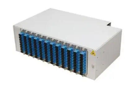 MCNP – алюмінієва поворотно-висувна панель 19” ODF