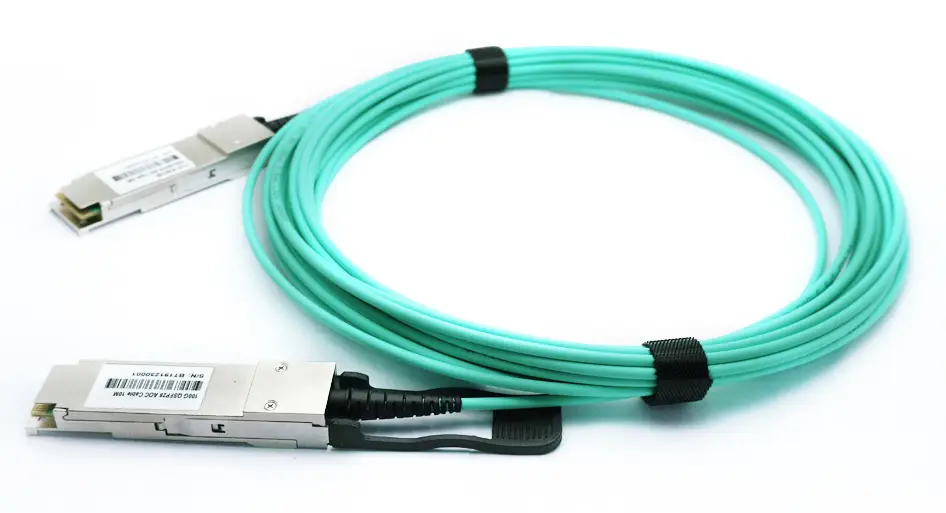 100G QSFP28 Active Optical Cable (AOC)