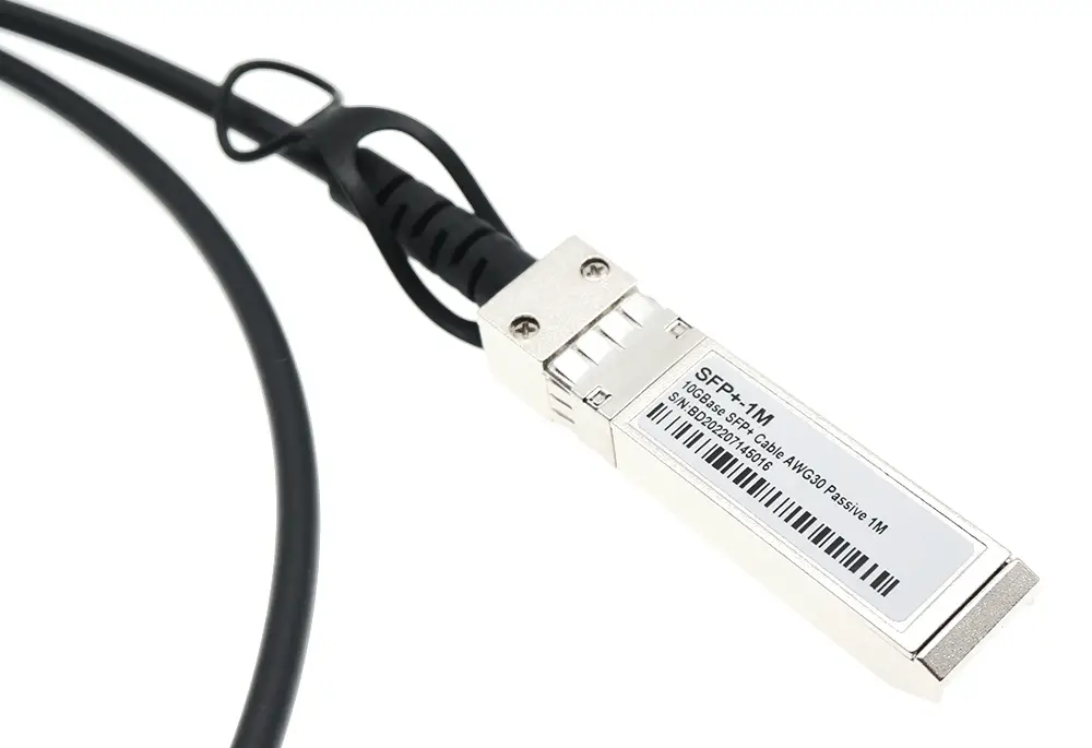10G SFP+ to SFP+ DAC кабель (пассивный, 0.5–7 м)
