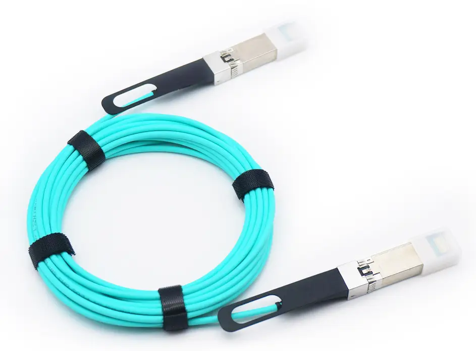 SFP28 активный оптический кабель (AOC) 25G SFP28–SFP28, до 100 м