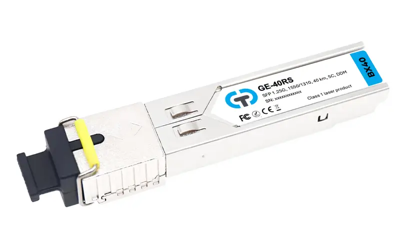 SFP модуль 1,25 Гбіт/с WDM 40 км