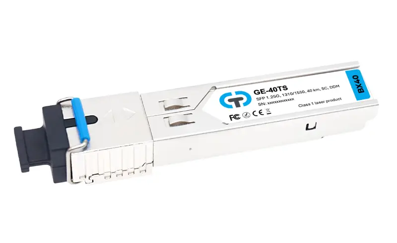 SFP модуль 1,25 Гбіт/с WDM 40 км