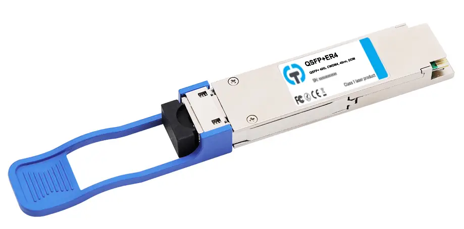 QSFP+ модулі 40G Ethernet (SR4/LR4/ER4/ZR4/EZR4, до 100 км)