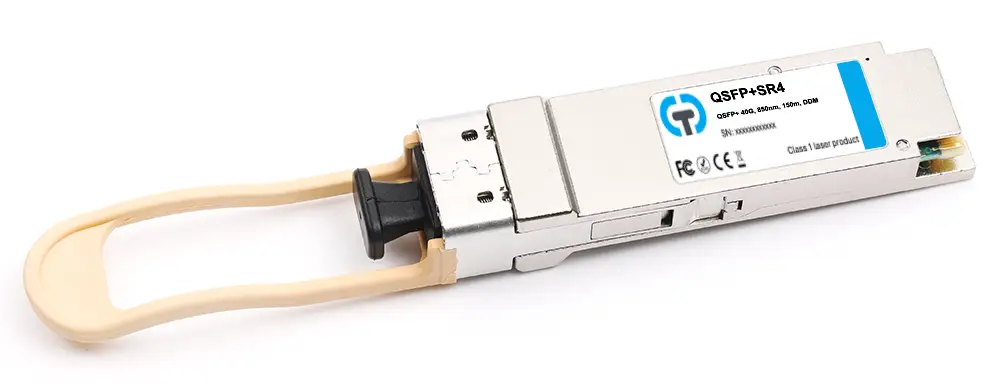 QSFP+ модули 40G Ethernet (SR4/LR4/ER4/ZR4/EZR4, до 100 км)