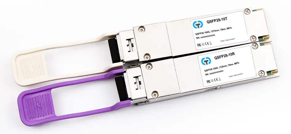 QSFP28 модули 100G Single Lambda (Duplex LC, до 30 км)