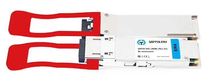 QSFP28 модули 100G LWDM4 LR4/ER4/ZR4 (до 100 км)