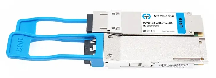 QSFP28 модули 100G LWDM4 LR4/ER4/ZR4 (до 100 км)