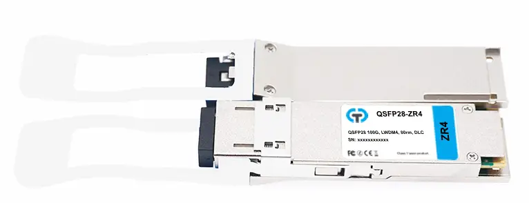 QSFP28 модули 100G LWDM4 LR4/ER4/ZR4 (до 100 км)