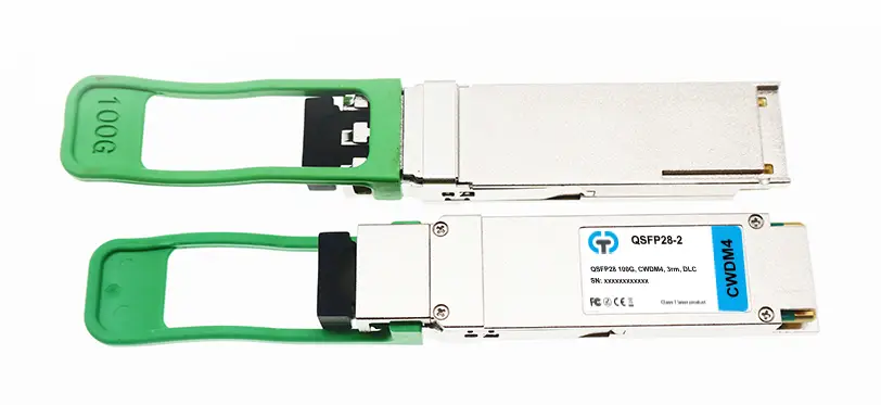 QSFP28 100G CWDM4 — оптические модули (1270–1330 нм, 2–10 км)