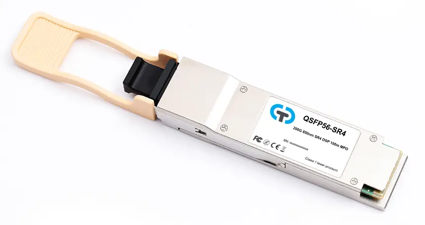 200G оптические модули QSFP56 / QSFP-DD (SR4 / FR4 / LR4 / ER4, до 40 км)