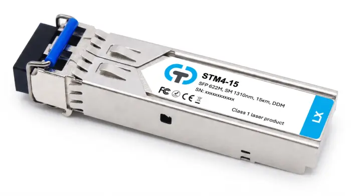 Оптичні модулі SFP 622 Мбіт/с STM-4 / OC-12 для мереж SDH та SONET
