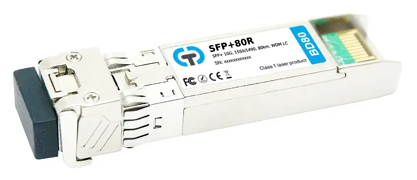 SFP+ модули 10G WDM BiDi (одноволоконные, до 100 км)