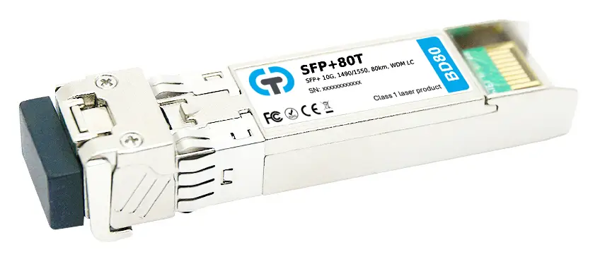 SFP+ модули 10G WDM BiDi (одноволоконные, до 100 км)