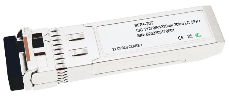 SFP+ модуль 10Гбіт/с, BIDI 1270/1330нм, LC 20км