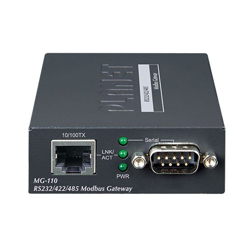 1-портовый шлюз RS232/422/485 Modbus - MG-110