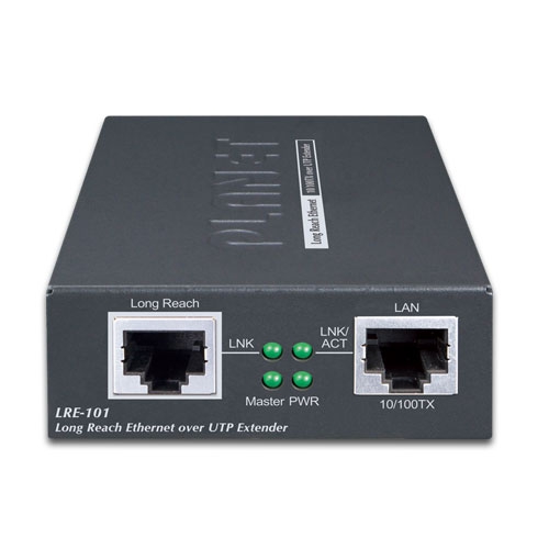 LRE-101 - 1-Port 10/100TX over UTP Long Reach Ethernet Extender