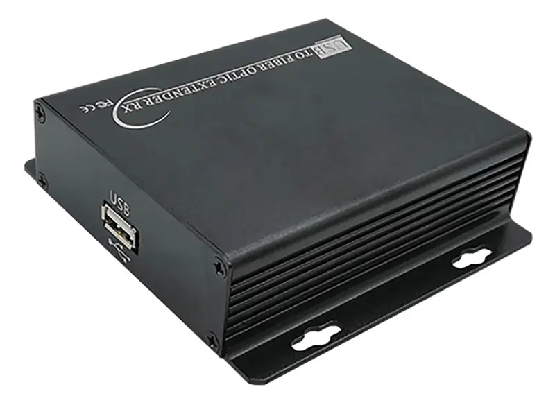 4-портовый конвертер USB 2.0 ↔ оптическое волокно (удлинитель до 250 м)