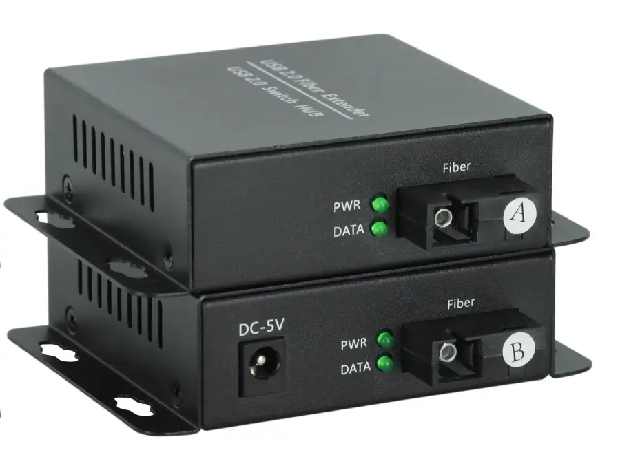 USB 2.0 → Оптоволоконний перетворювач (USB2.0 Fiber Optic Transceiver)