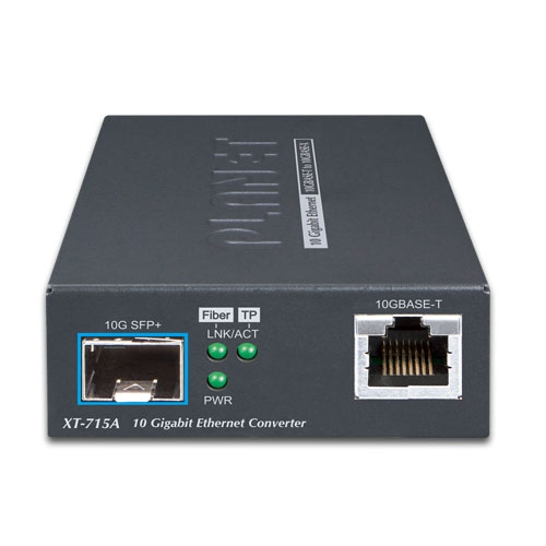 XT-715A - Медіаконвертер 10GBASE-T - 10GBASE-X SFP+