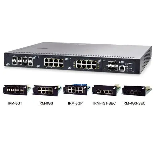 IXR-MG2404XS - Промышленный модульный 10G коммутатор Ethernet Layer 3