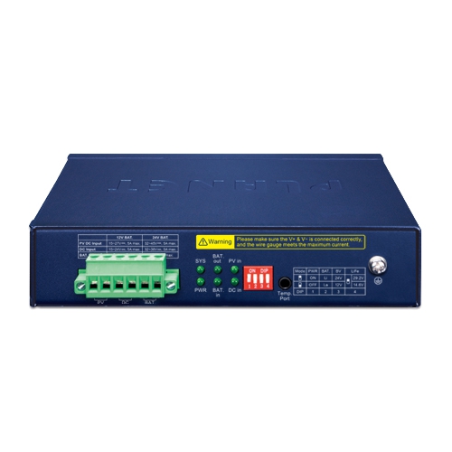 BSP-115HP-5A - 5-портовый гибридный PoE-коммутатор на солнечных батареях с 1-портовым 1000X SFP