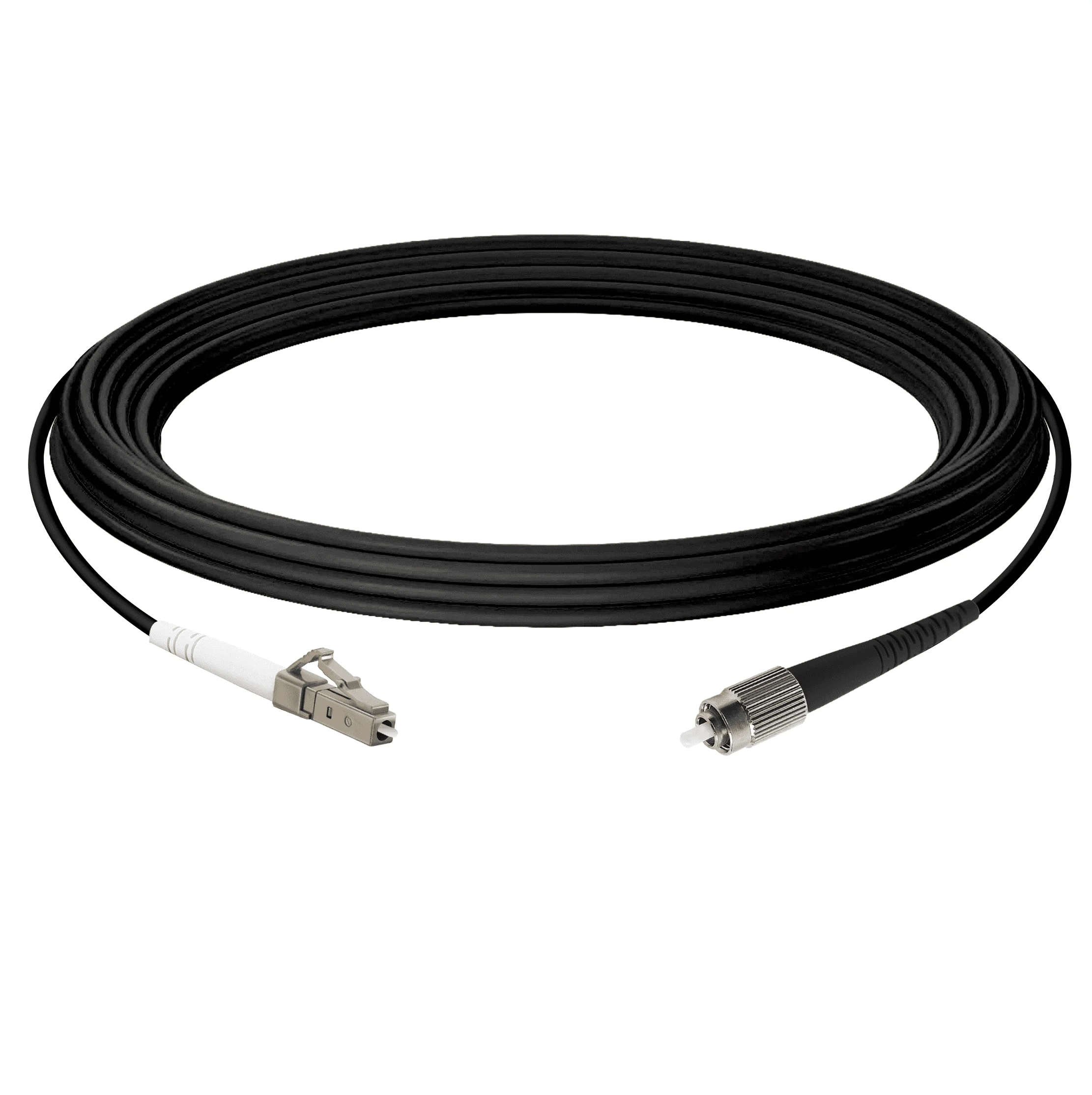 Оптичний патчкорд LC/PC - FC/PC, багатомод OM2, симплекс 2,8 мм. LSZH