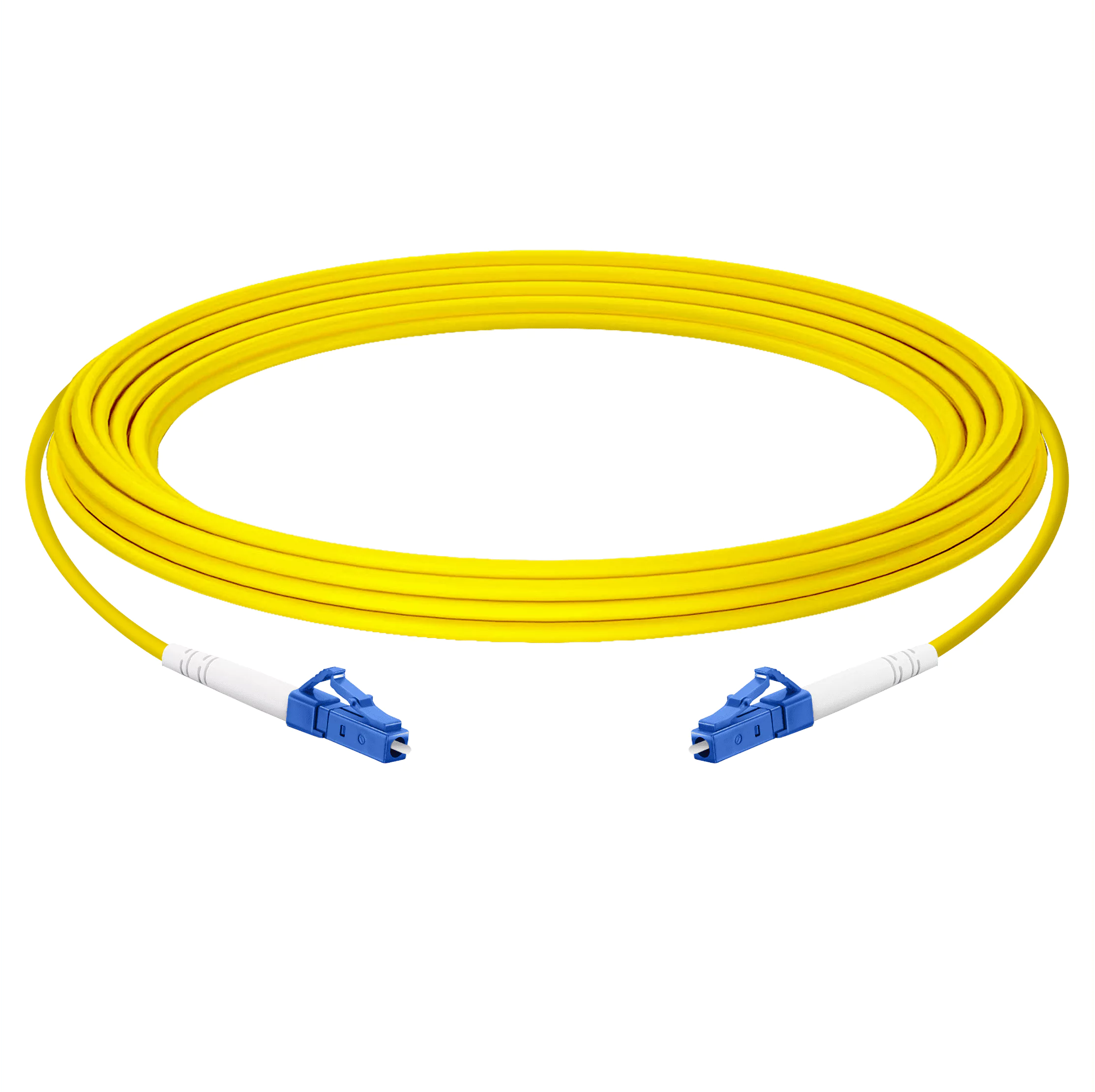 Оптический патчкорд LC/UPC - LC/UPC, одномод G.652D, симплекс 2,8 мм. LSZH