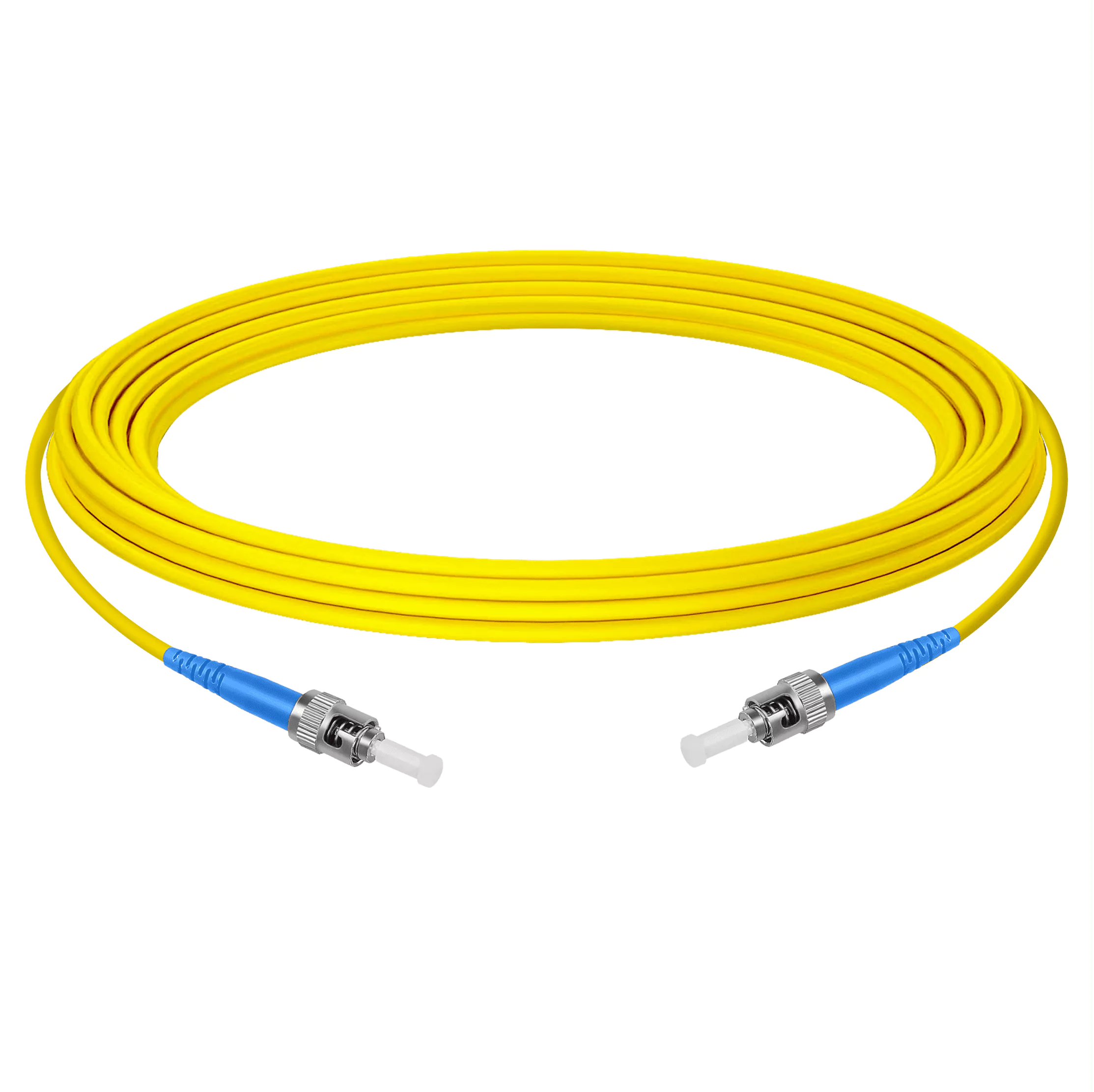 Оптический патчкорд ST/UPC - ST/UPC, одномод G.652D, симплекс 2,8 мм. LSZH