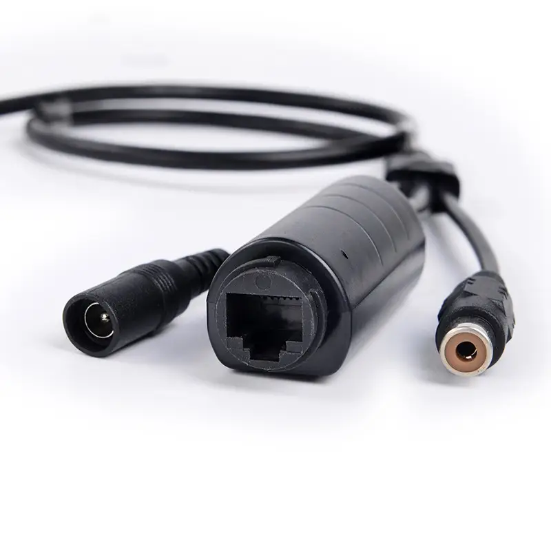 PoE кабель 12V1A, с аудио