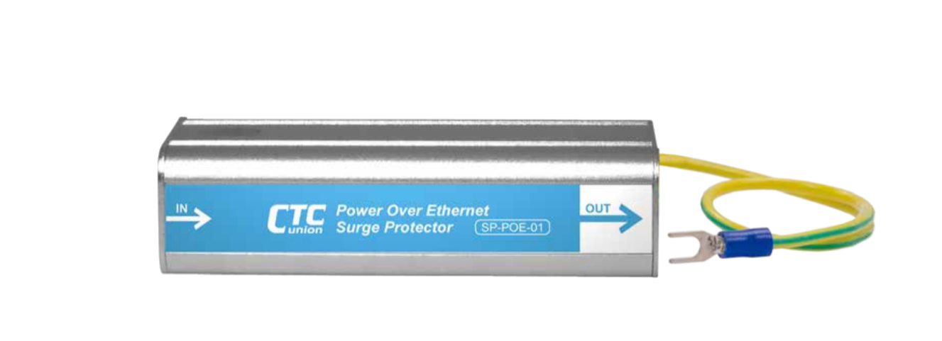 CTC Union SP Series, защита Ethernet/PoE RJ45, 1/24 порта