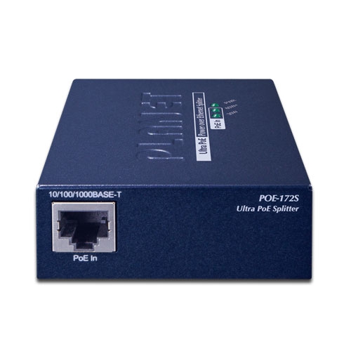 POE-172S - Single Port 10/100/1000Mbps 95W Ultra PoE Splitter (12V/19V/24V)