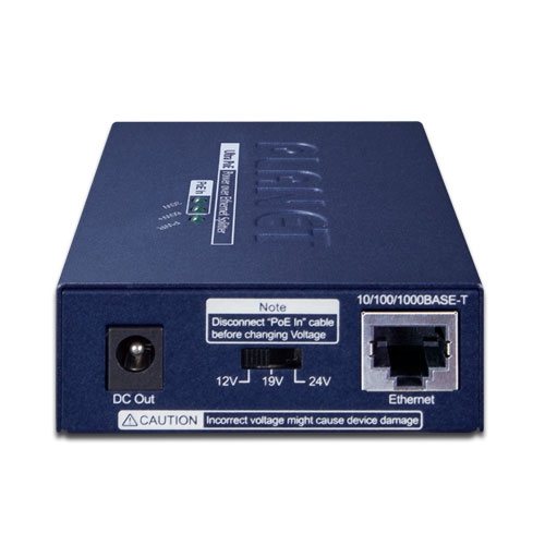 POE-172S - Single Port 10/100/1000Mbps 95W Ultra PoE Splitter (12V/19V/24V)