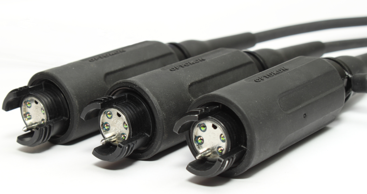 Защищенные полевые оптические патчкорды HMA стандарта MIL-DTL-83526