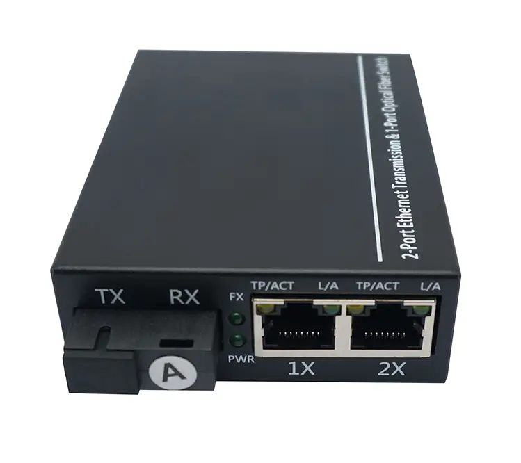 Неуправляемый коммутатор 1xFO-2xRJ45