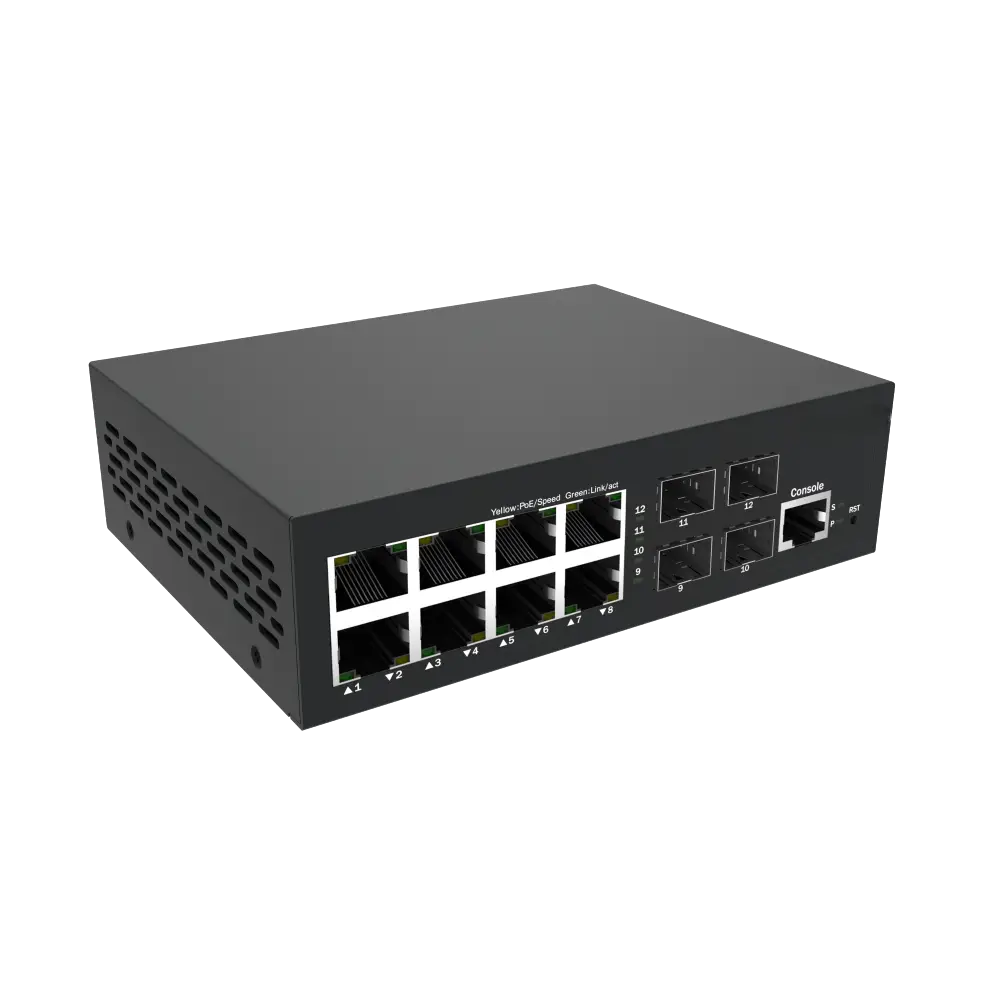 ESW-4GX8GT - Коммутатор Ethernet с веб-управлением и PoE