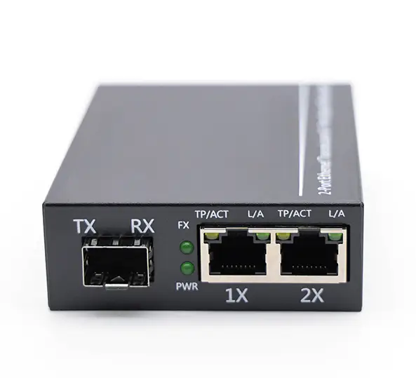 Неуправляемый коммутатор SFP-2xRJ45