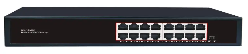 Некеровані Gigabit комутатори 16–26 портів + SFP, Plug and Play