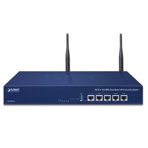 Двухдиапазонный VPN Security Router Wi-Fi 6 AX1800 - VR-300W6