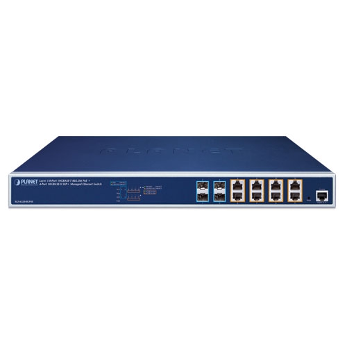 XGS-6320-8UP4X - Layer 3 8-Port 10GBASE-T 95W 802.3bt PoE + 4-Port 10GBASE-X SFP+