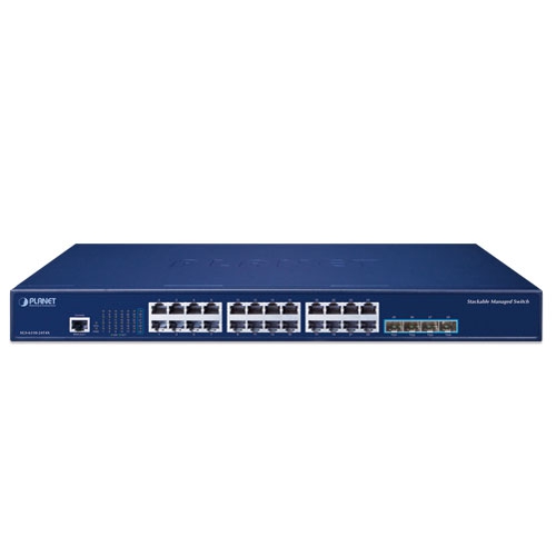 Коммутатор L3 24 порта 10/100/1000T + 4 потра 10G SFP+ - SGS-6310-24T4X