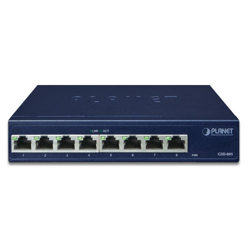 GSD-805 - 8-портовий гігабітний комутатор