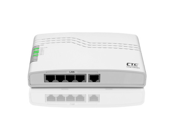 6-ти портовый управляемый Ethernet коммутатор L2+ GSW-1005MS 5x GbE/RJ45 + 1x 1G/SFP