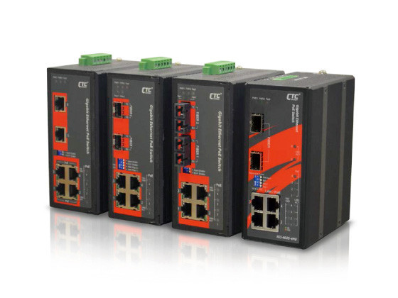 Серия 6-ти портовых неуправляемых, промышленных Ethernet коммутаторов IGS